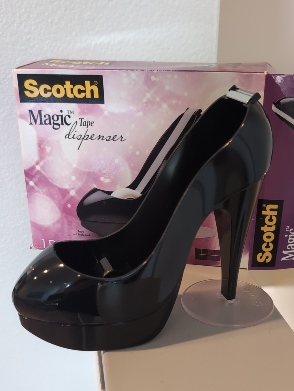 NIB Stilleto Heel Scotch Tape Dispenser
